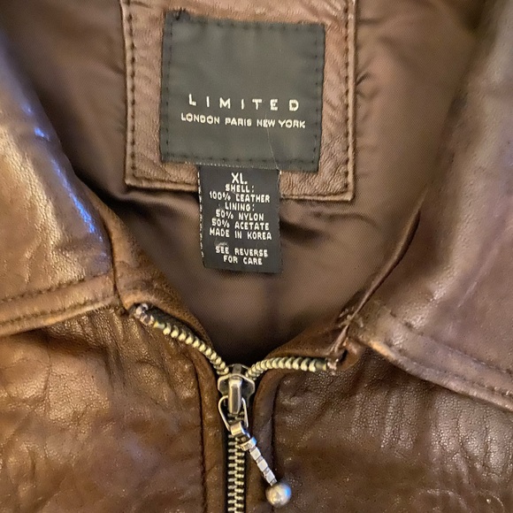 THE LIMITED- 100% Leather Jacket - Picture 2 of 3